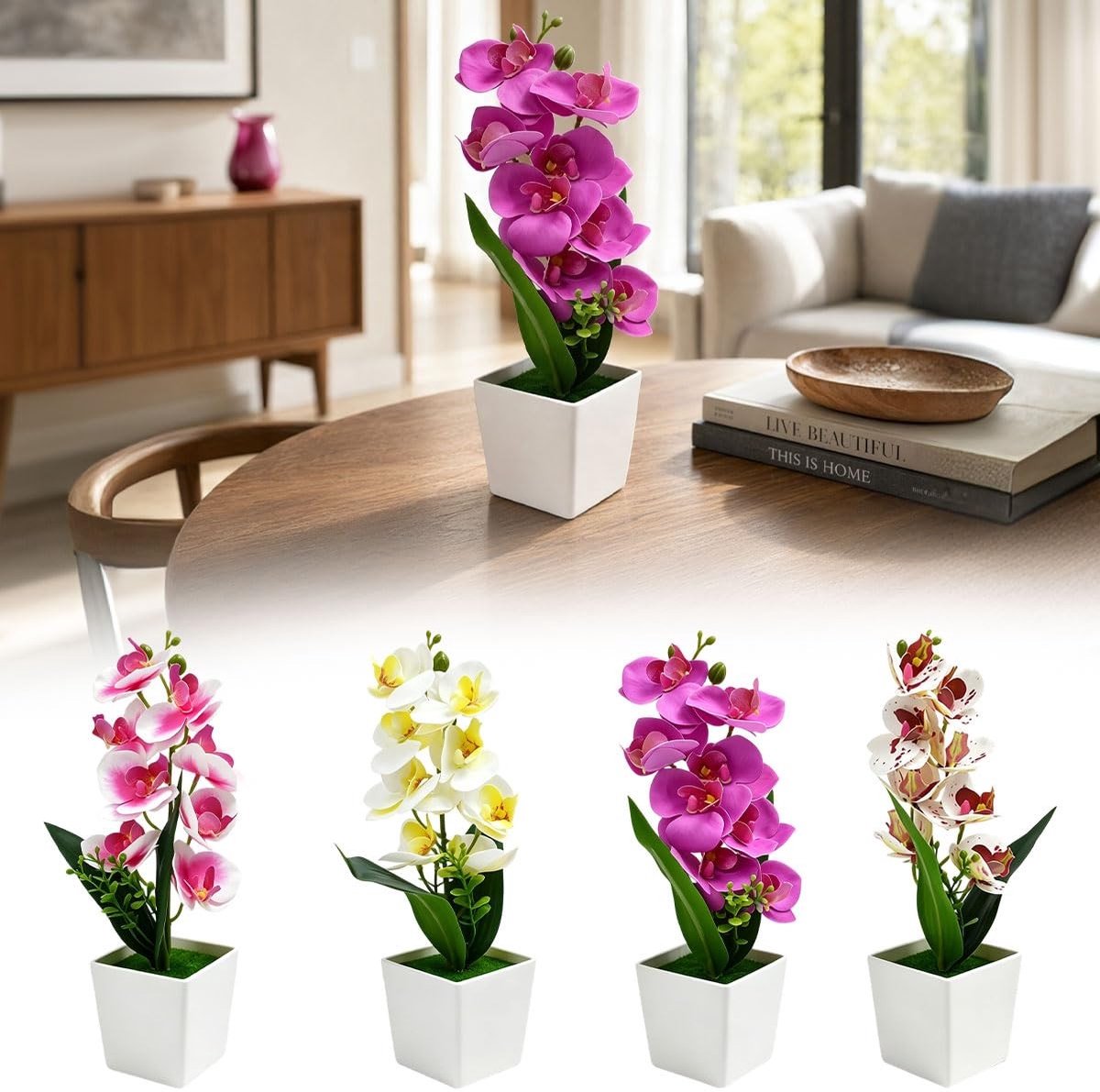 Solidchoice - Kunstorchideeën voor Decoratie