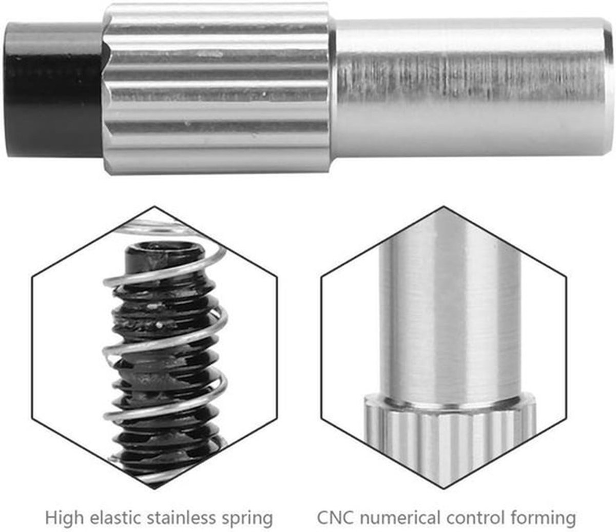 Remkabel Lichtgewicht - Remkabelset - Derailleur Connector - Fiets Accessoire - Aluminiumlegering - Hoge elastische veer - Fietsremkabel