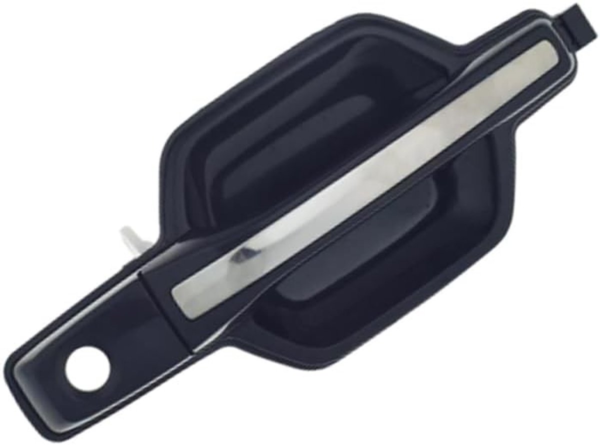 Buitendeurhendel Rechts, Chroom en Zwart, Geschikt voor Mitsubishi Montero 2001-2006, Vervangende Auto Accessoire voor Eenvoudige Installatie