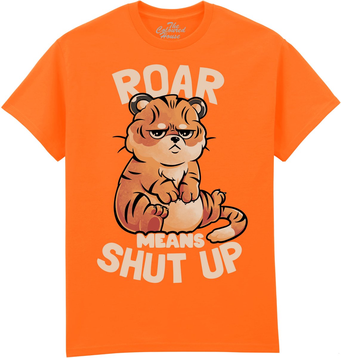 Tijger Roar Means Shut Up The Coloured House T-shirt 3XL