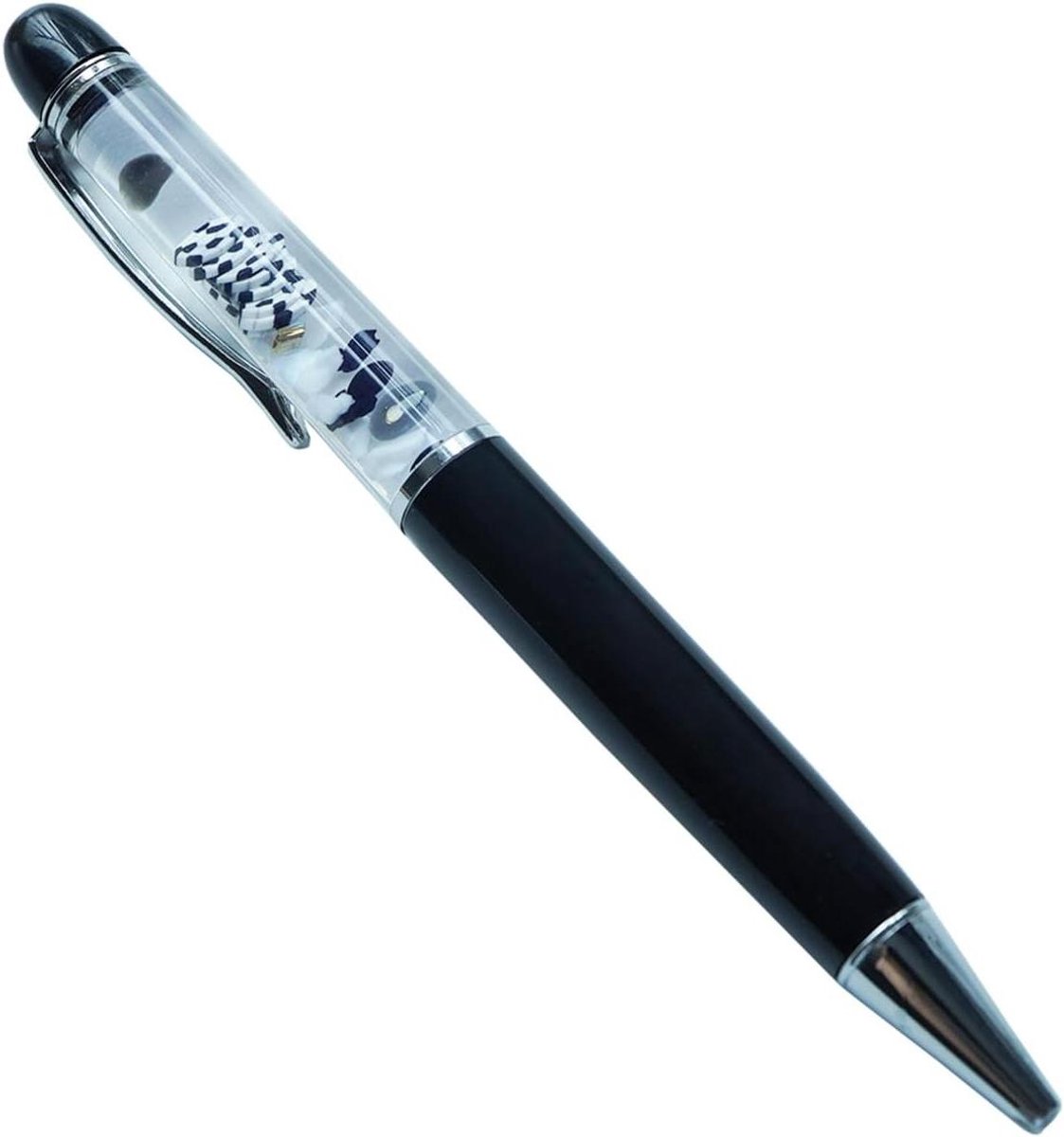 Voetbal Pennen - Drijvende Pen - Bureau Decoratie - Voetbal Drijvend Design - 1 Stuk - Zwart