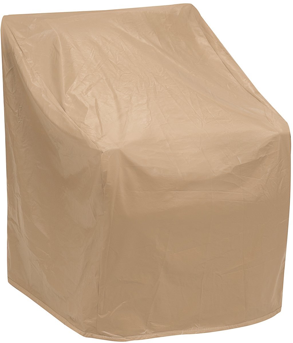 Covers 1120-TN Oversized rieten stoelhoes, bruin (36"Wx41"Lx41"H)
