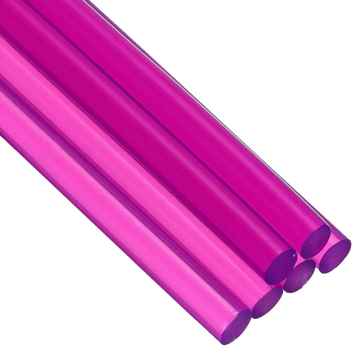 Lijmpistool Sticks - Smeltlijm Kleefstaven - Repareren en Knutselen - Sterke Hechting en Flexibel - 7mm x 100mm - Helder Paars