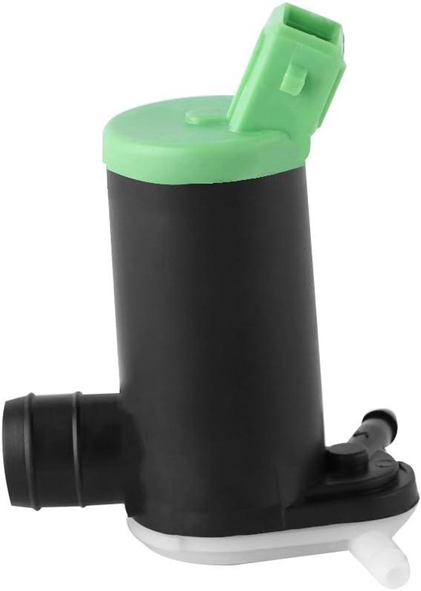 Ruitensproeierpomp - Ruitenwisserpomp Pomp - Auto Onderhoud - 2-Pins Krachtige Pomp - 90 gram - Zwart Groen
