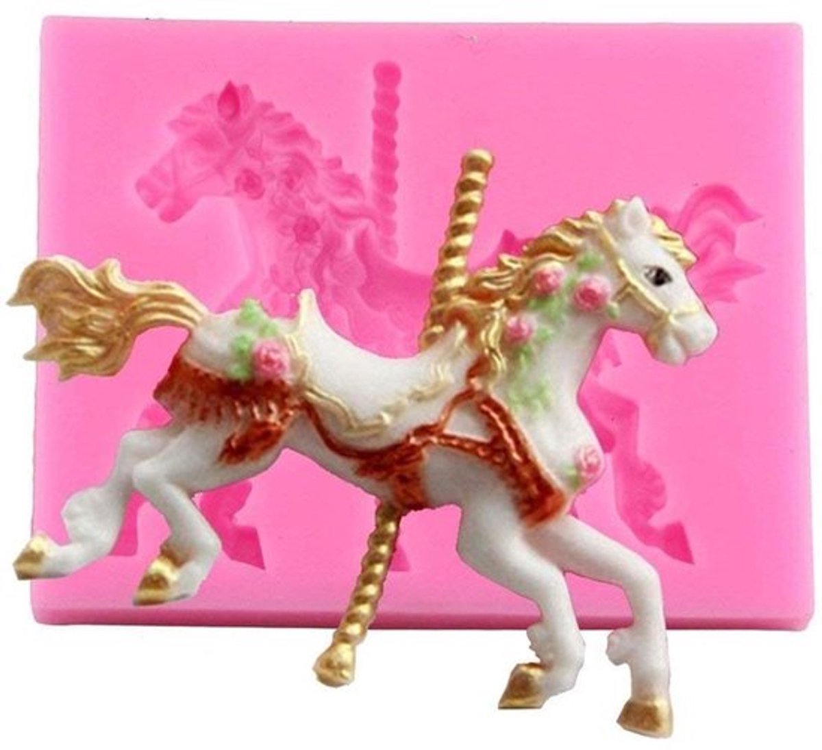 Cosensi - Dailygoody - DIY 3D Carrousel Paard - Siliconen Mallen