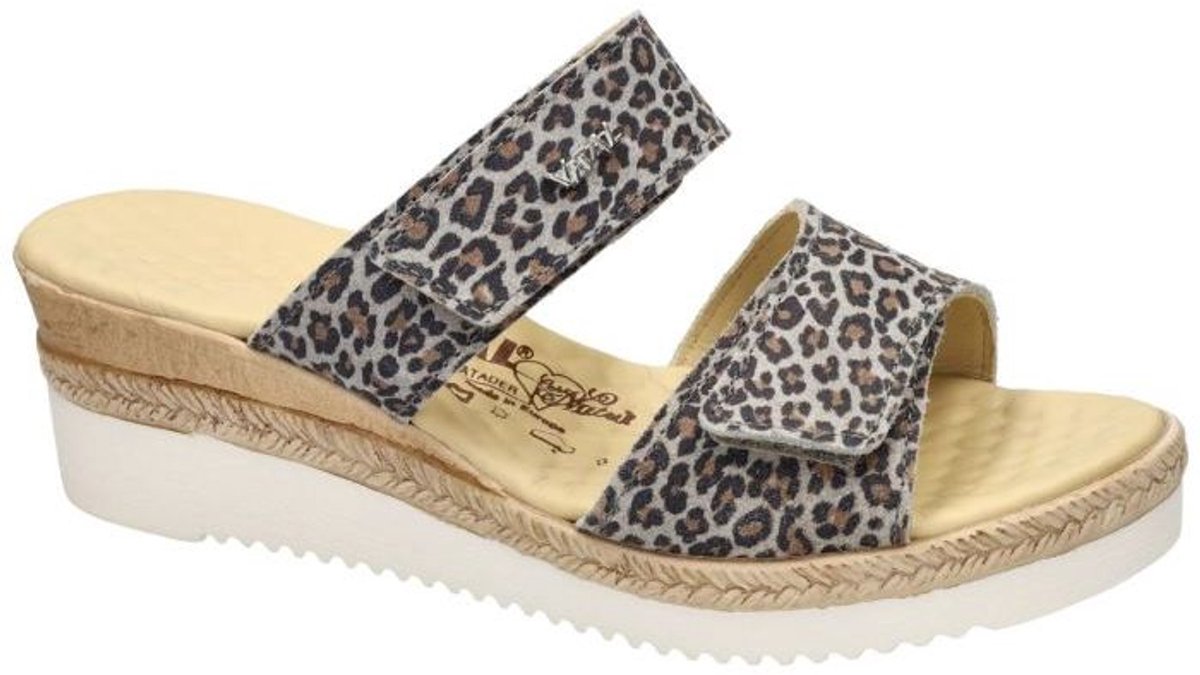Vital -Dames - dierprint - slippers & muiltjes - maat 39