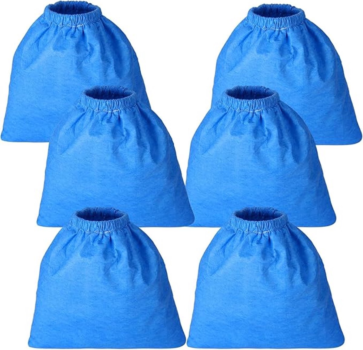 Geschikt voor Kärcher WD NT MV1/WD1 filters, motorbeschermhoezen, stofzakfilters, set van 6
