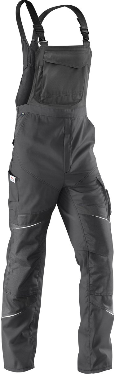 KÜBLER ACTIVIQ 32505365 Amerikaanse Overall HEREN Overall Werkkleding Antraciet - Met Kniezak - Krasvrij