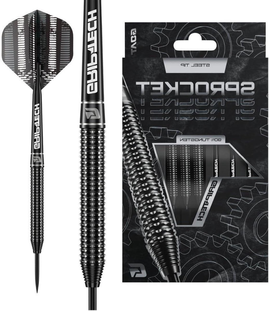 Tungsten Darts - Dartpijlen Set - Darts Spelen - 90% Tungsten Materiaal - 21 Gram - Zwart