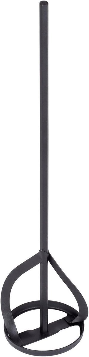 Roeropzet - Mengkegel Mengstaaf - Verf Mengen - Gepoedercoat Staal - 85 x 400 mm - Zwart — afbeelding 3
