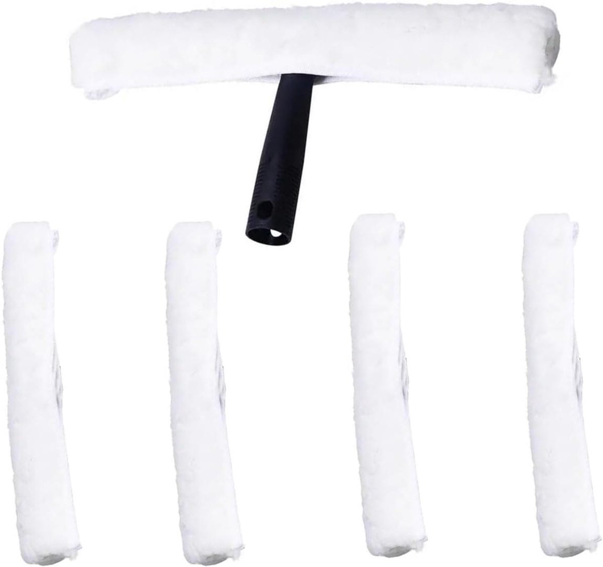 Raamreinigingsset - Raamwisser tool - Streeploos ramen - Lichtgewicht T-handvat - 35 cm - Blauw