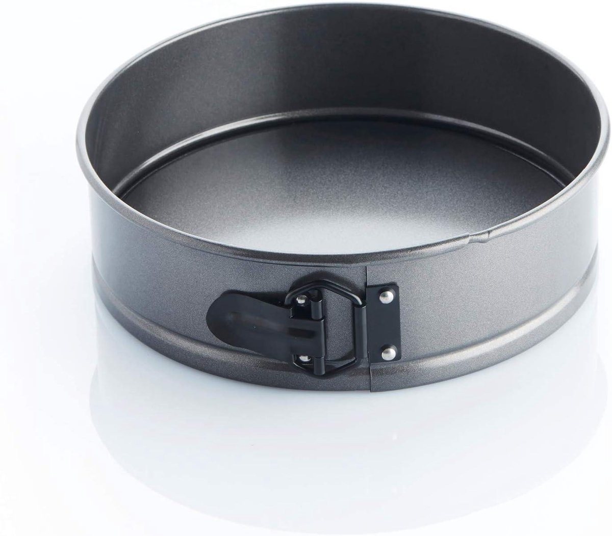 Springvorm Pan - Taartvorm Ronde - Zelf Bakken - Antiaanbaklaag - 28 cm - Zwart