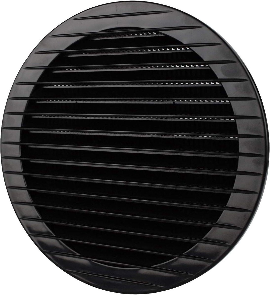 Ventilatierooster Met Gaas - Luchtgrille Insectenwering - Natuurlijke Luchtcirculatie - Geïntegreerd Insectengaas - Diverse Diameters - Wit Grijs Bruin Antraciet