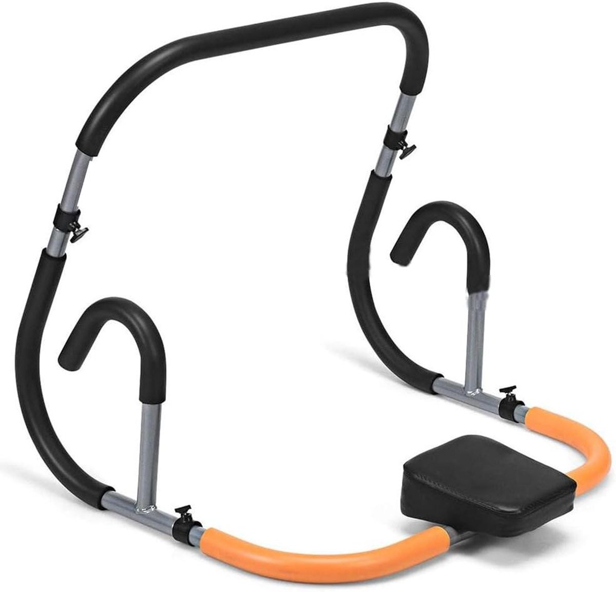Buikspier Trainer - Zitbank Oefening - Thuis Trainen - Multifunctioneel Ontwerp - 5 kg - Oranje