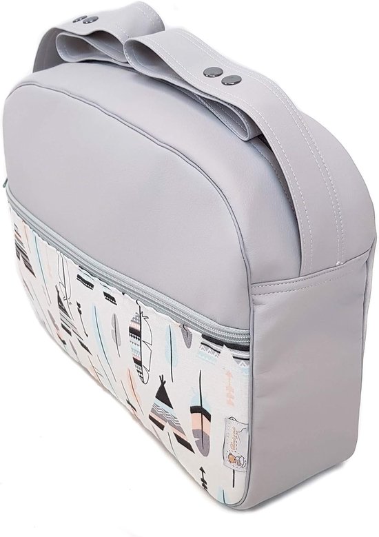Universele Voetenzak - Maxi Bag Set - Baby Comfort - Afneembare Deksel - 29x39x11 cm - Tipi Feathers van Universele — afbeelding 3