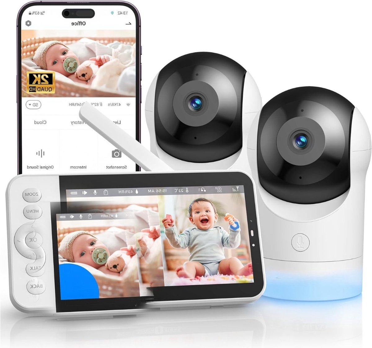 Baby Monitor Met Camera – Babyfoon Met App – Babycamera
