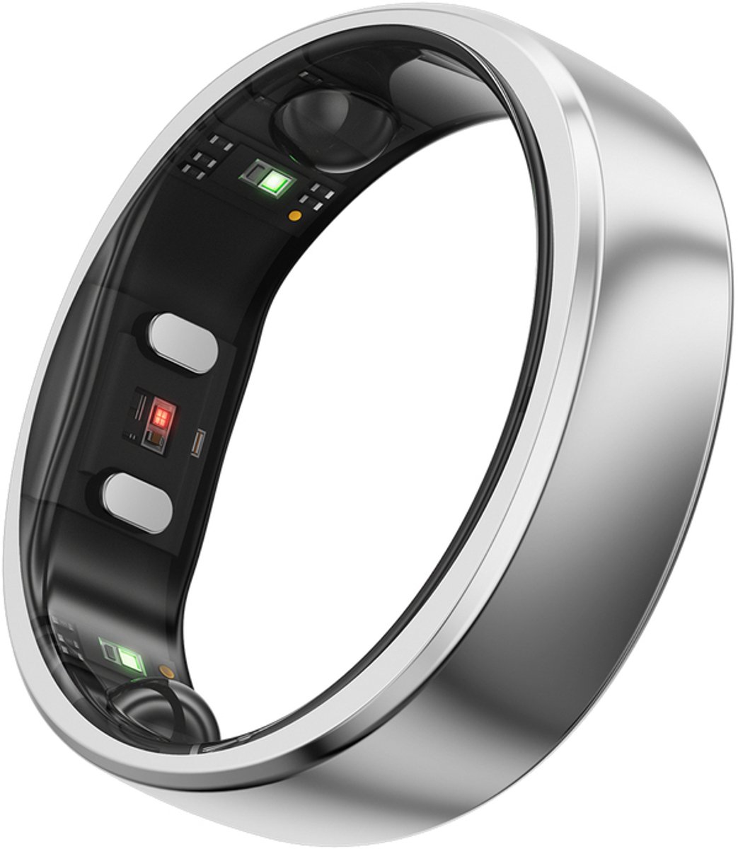 Ringconn Smart Ring Gen 2 Air - Maat-#10 - Kleur: Zilver