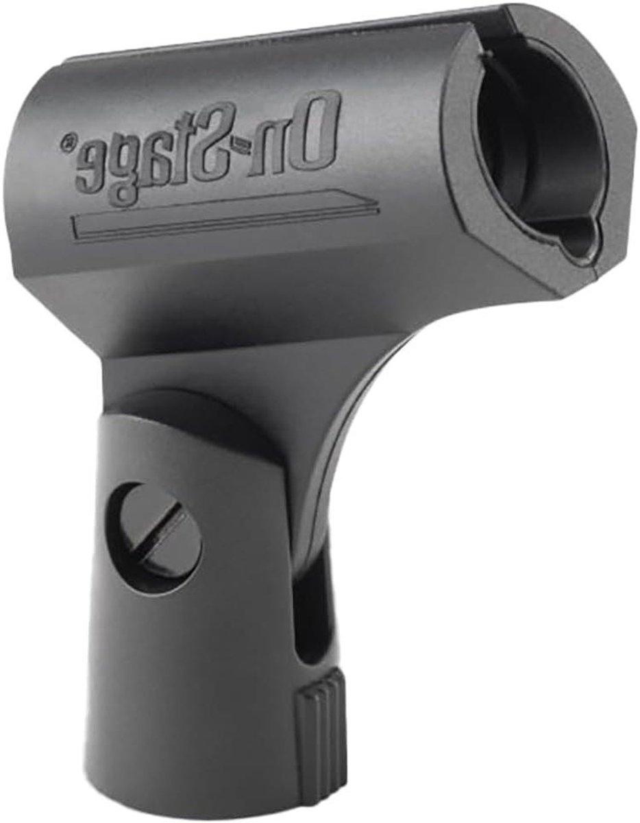 Microfoon Clip - Condensator Houder - Muziek Opnemen - Onbreekbaar Rubber - 17 cm - Zwart