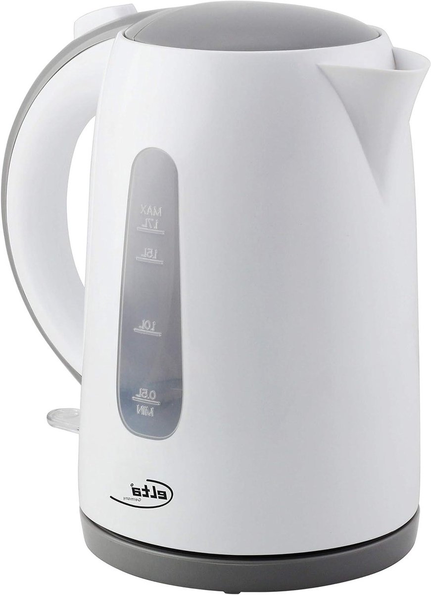 Elektrische Waterkoker - Snel Water Koken - Keuken Gebruik - Verborgen Verwarmingselement - 17 Liter - Wit