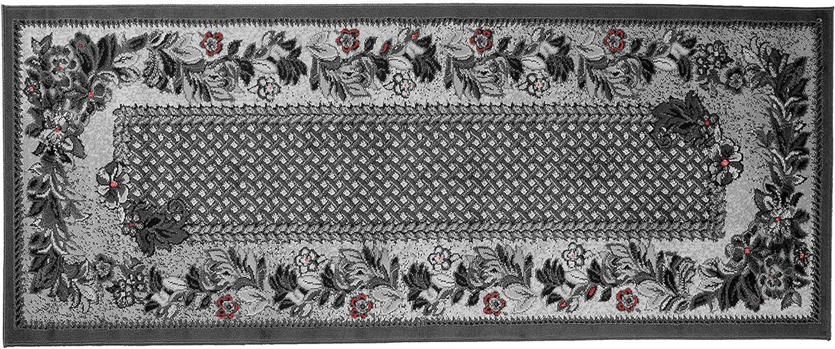 Tapijtloper Bloemen - Klassiek vloerkleed - Hal Decoratie - Geschikt vloerverwarming - 70x