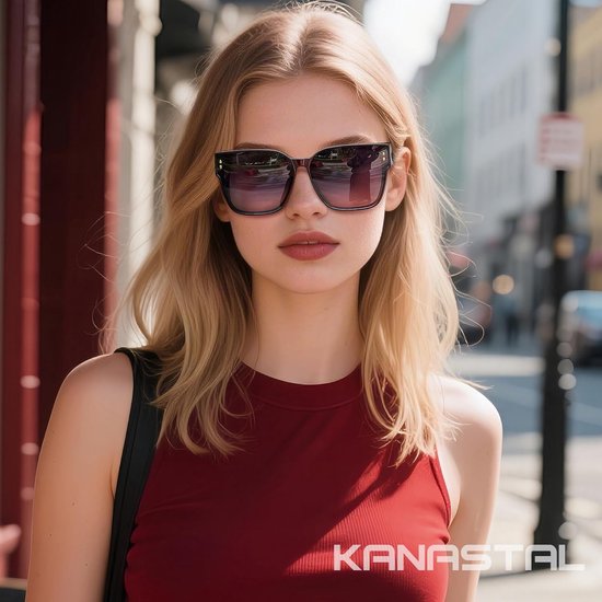 Groot Overzet Zonnebril Dames en Heren UV400 - TR90,Gepolariseerd,Dik,Oversized,Autorijden,Reizen,Strand,Trendy,Elegant,Modieus,Dagelijks,Comfortabel,Fit over Sunglasses — afbeelding 2