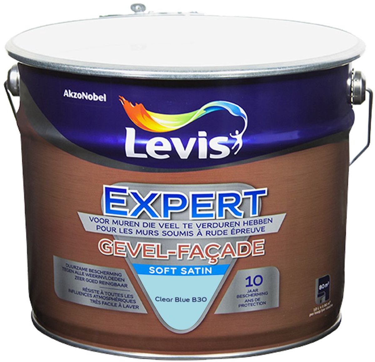Levis - Expert Gevel Mix - Clear Blue B30 - Mengverf - 10 L