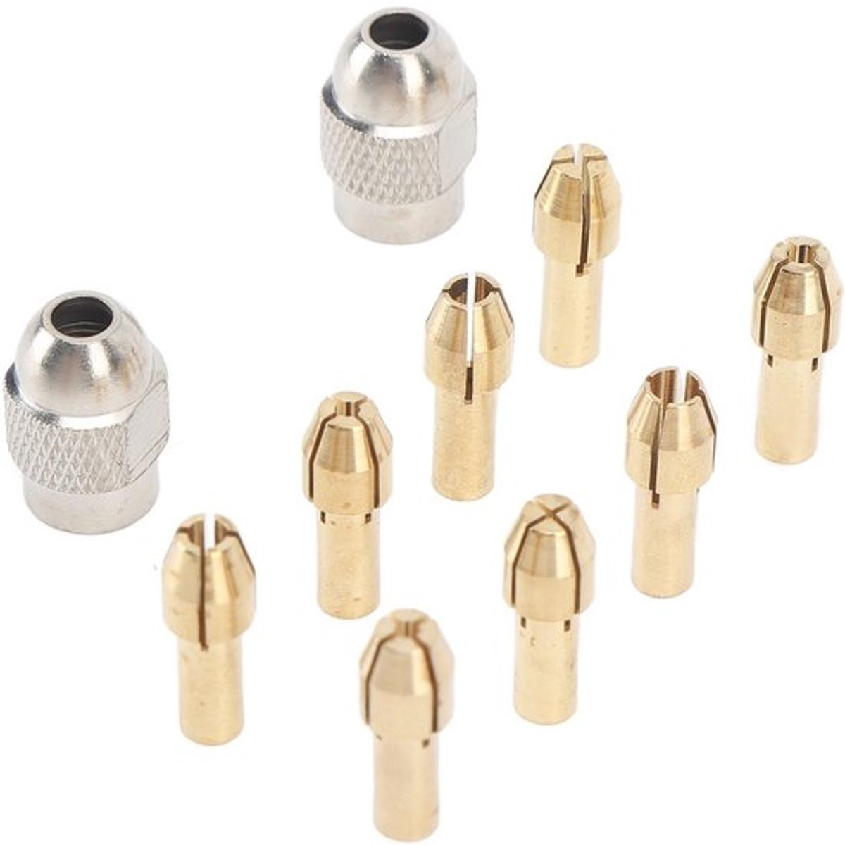 Allecto - Collet Set - 10 Stuks - Mini Boor Chuck Vervangingen