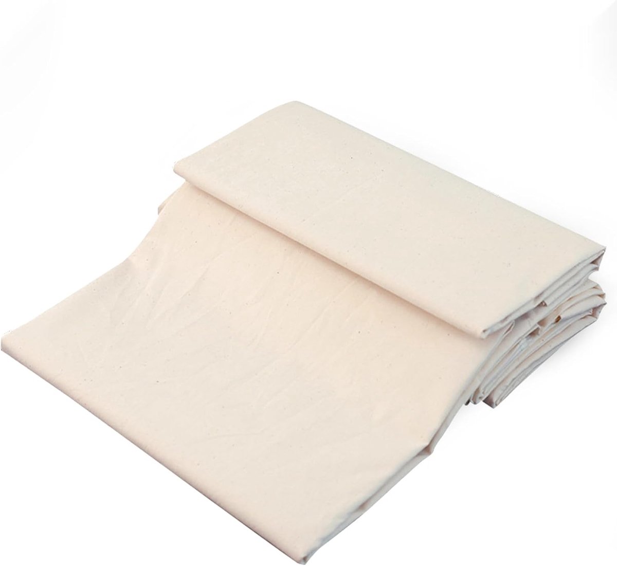 Stof, 160 x 100 cm, stof per meter, katoenen mousseline, eenkleurig, linnen stof om te borduren, voor het naaien van kleding en knutselen, stof van 100% katoen