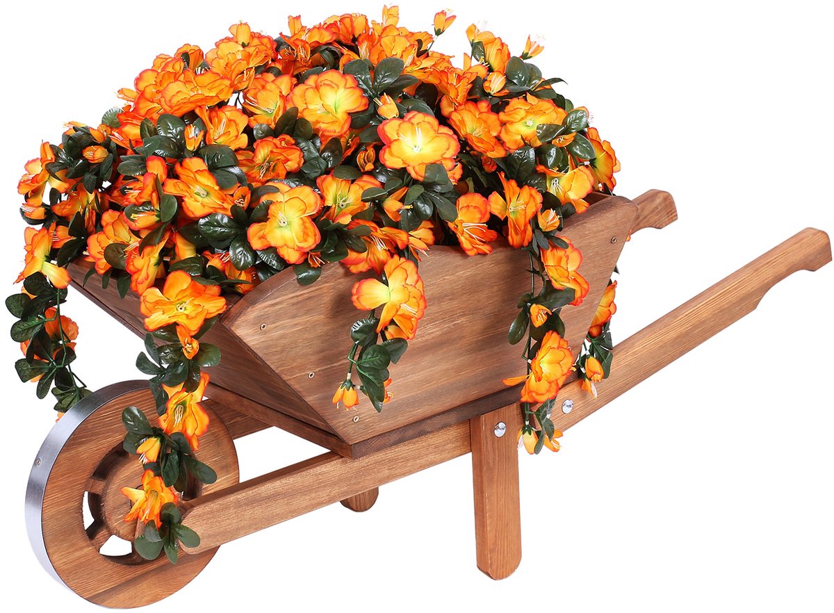 sarcia.eu Massieve tuinplantenkruiwagen van hout (100 cm)