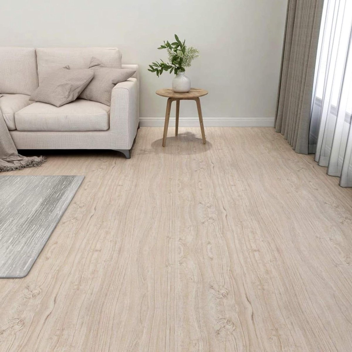 PVC Vloerplanken - Laminaat Tegels - Vloer Vernieuwen - Zelfklevend Systeem - 511 m² - Lic