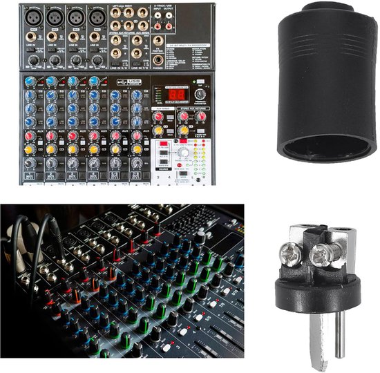 Luidspreker Connectoren - DIN Stekkers - Audio Aansluiten - Zonder Solderen - 8 Stuks - Zwart — afbeelding 3