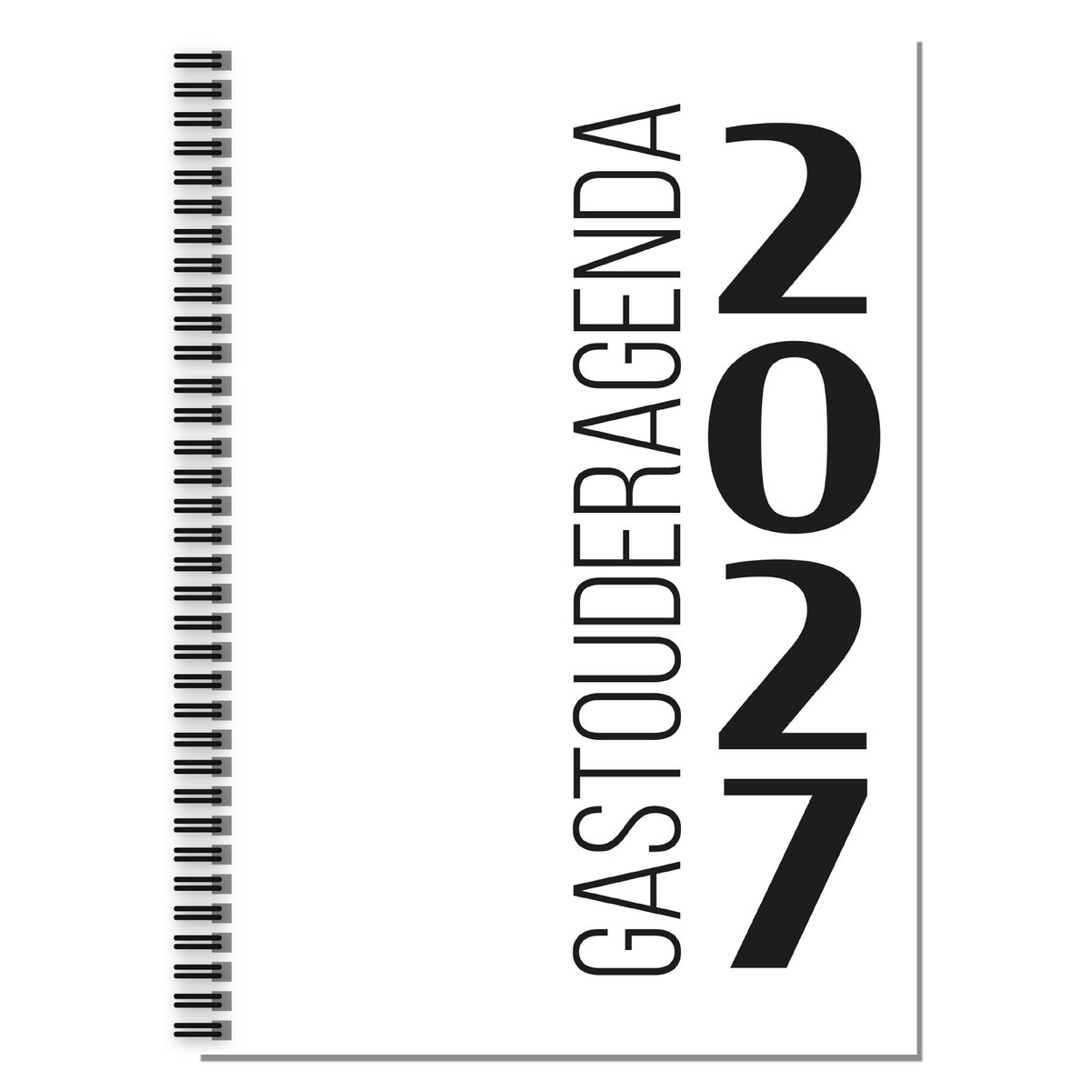 Gastouderagenda | Kinderopvang agenda A4 - met ruimte voor 20 kinderen