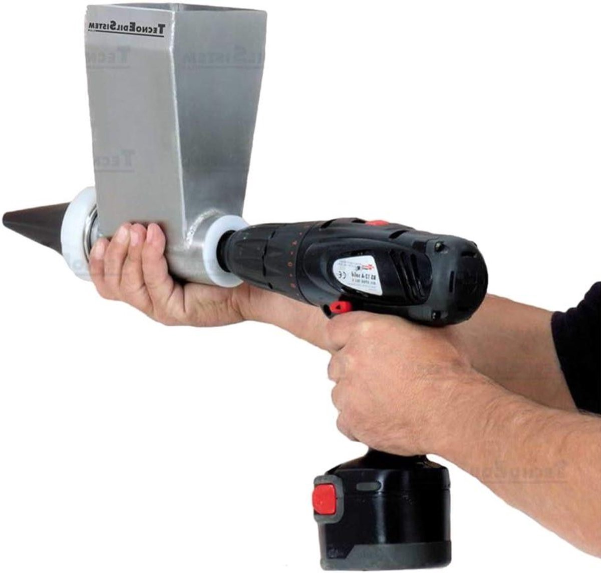 Voegmortel Machine - Voegmachine Mortel - Snel voegen aanbrengen - Voor alle boorschroevendraaiers - 275 x 12 x 21 cm