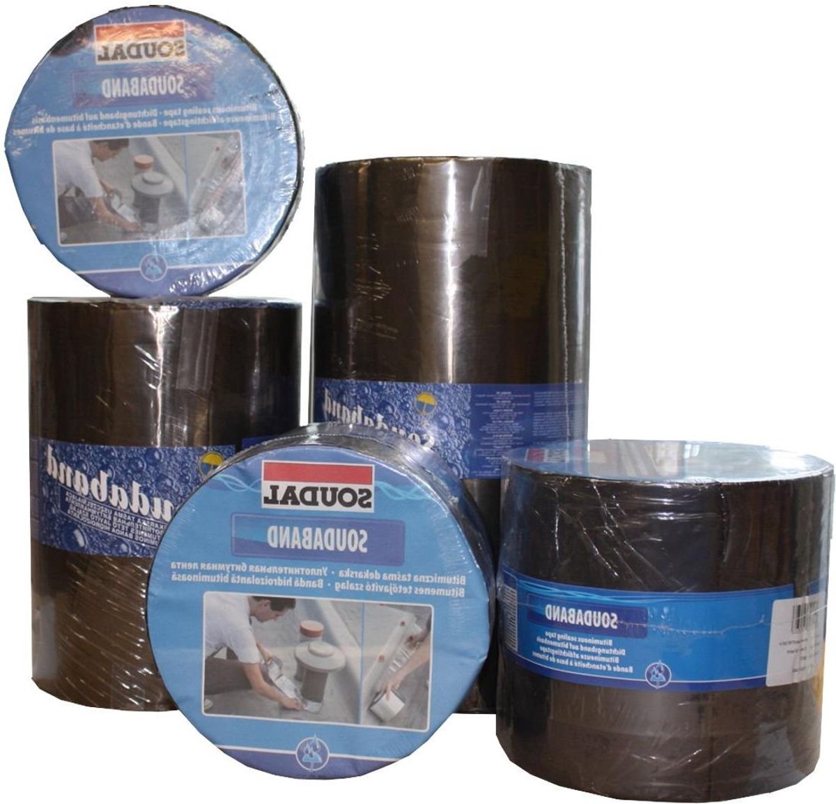 Bitumen Reparatieband - Dakgoot Tape - Daken Afdichten - Zelfklevend Waterdicht - 10m x 30cm - Zwart