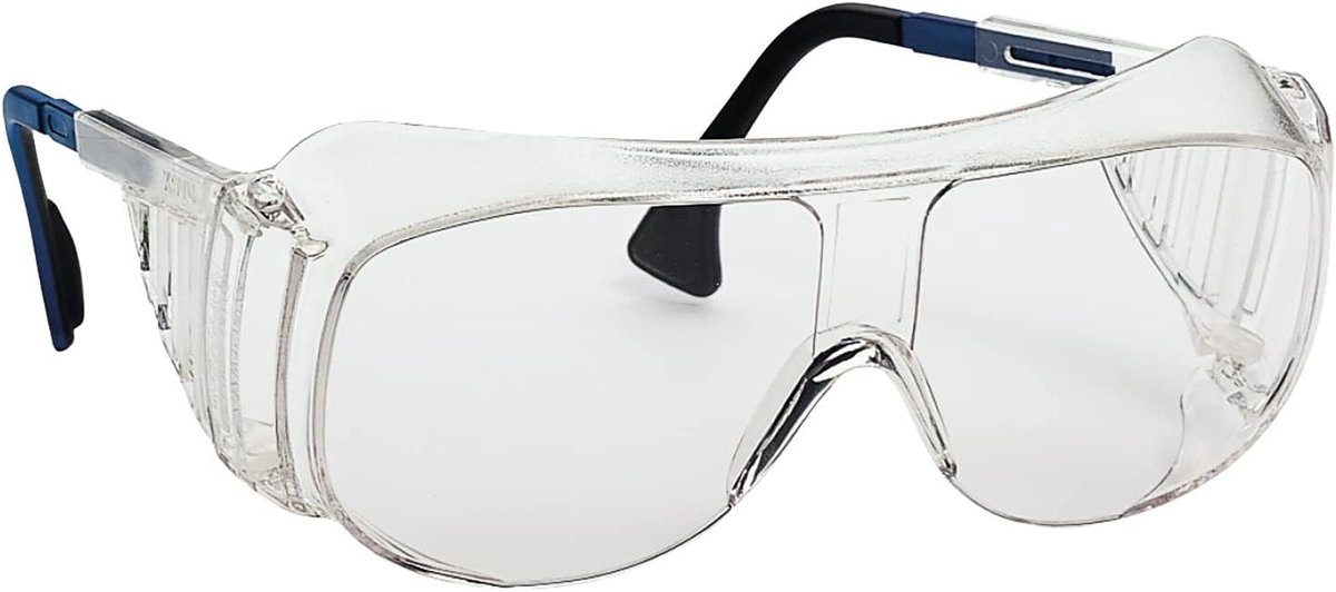 Veiligheidsbril Overzet - Werkbril Beschermbril - Klussen en Werk - Mat Dak Reflectie - One Size - Nee
