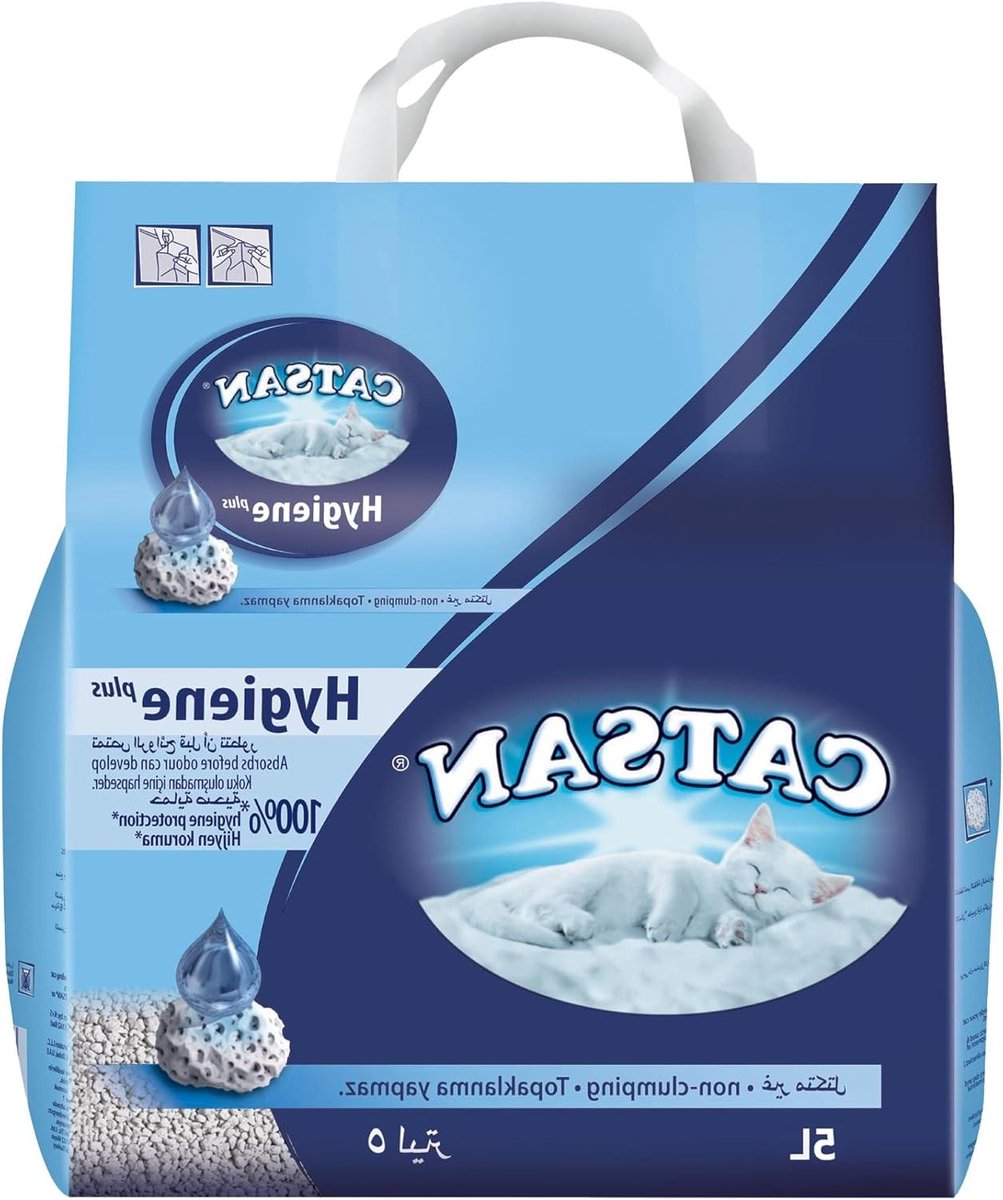 Kattenbakvulling - Kattenbakkorrels - Hygiënisch Houden - Unieke Mineraalformule - 5 Liter - Wit