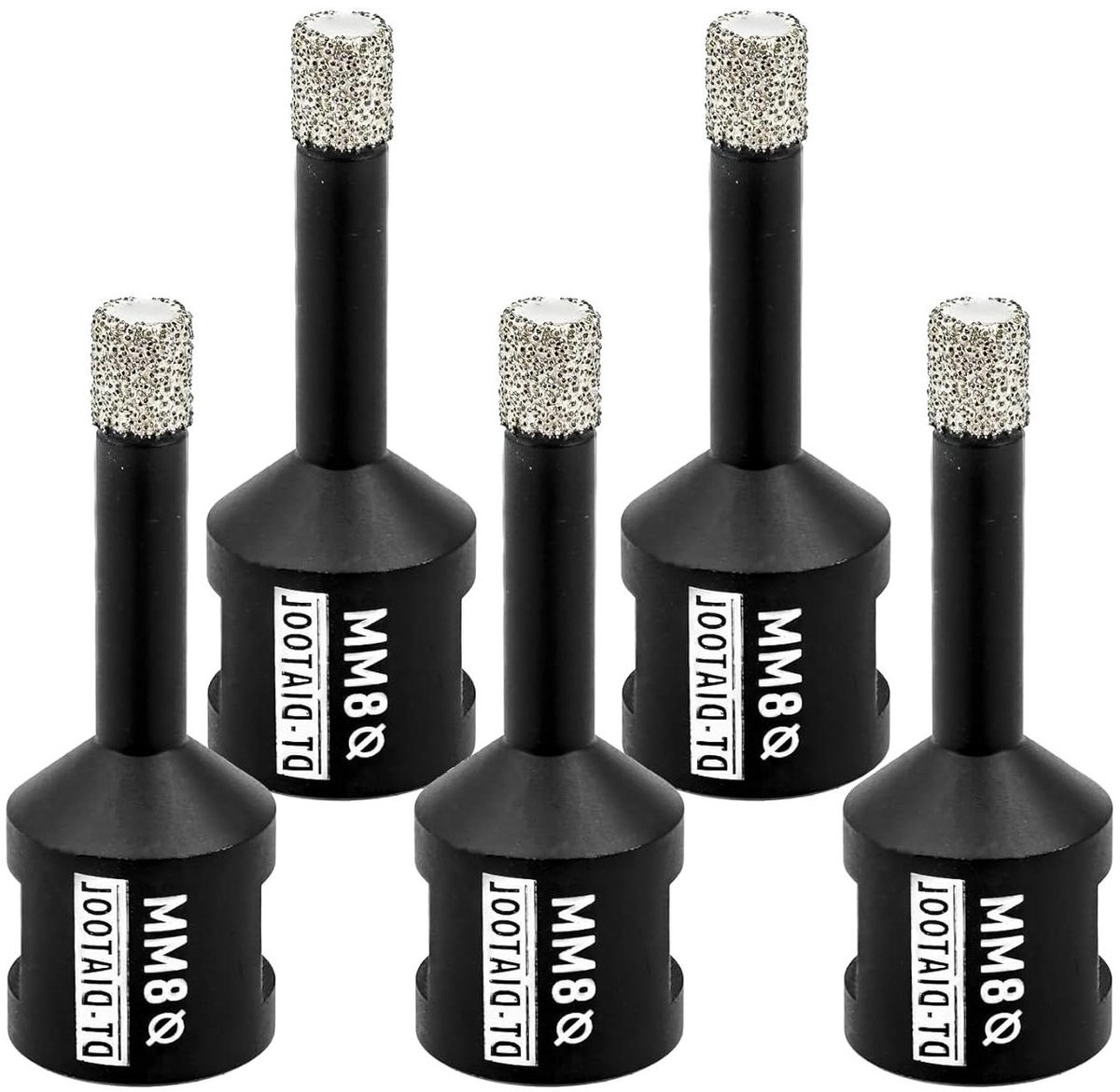 Diamant Boor - Gatenzaag Set - Droog Boren Tegels - Vacuüm Gesoldeerde Technologie - 8mm Diameter - Niet gespecificeerd