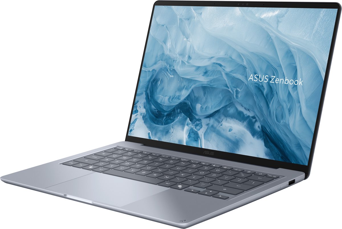 ASUS Zenbook 14 UX3480QA-U1090W - Snapdragon X1-26-100 - 14 Inch - 16 GB LPDDR5 x-SDRAM - 256 GB SSD - Wi-Fi 6E - Windows 11 Home