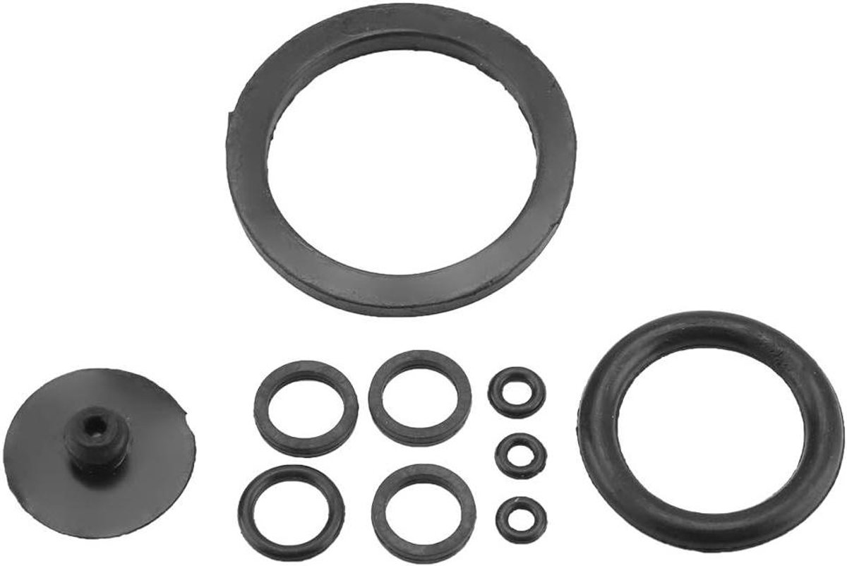 Rubberen Afdichtringen Set - Sproeier Onderdelen - Tuinonderhoud - Herbruikbaar Duurzaam Materiaal - Voor 3/5/8L - Zwart