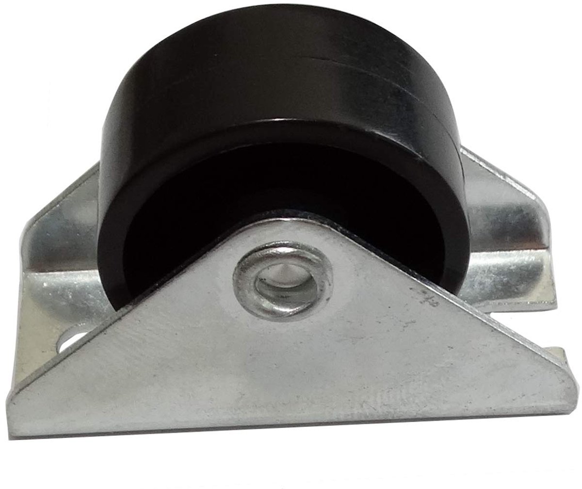 Meubels, platina, diameter 25 mm, breedte 12 mm, hoogte 28 mm, 25 kg, montageplaat 18 x 40 mm, C42672 20 pièces