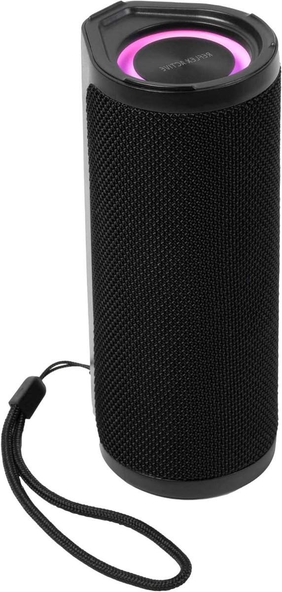 Draagbare Party Speaker - Bluetooth Geluid - Muziek Buiten - Stof- en Waterdicht - 10 Meter Bereik - Zwart