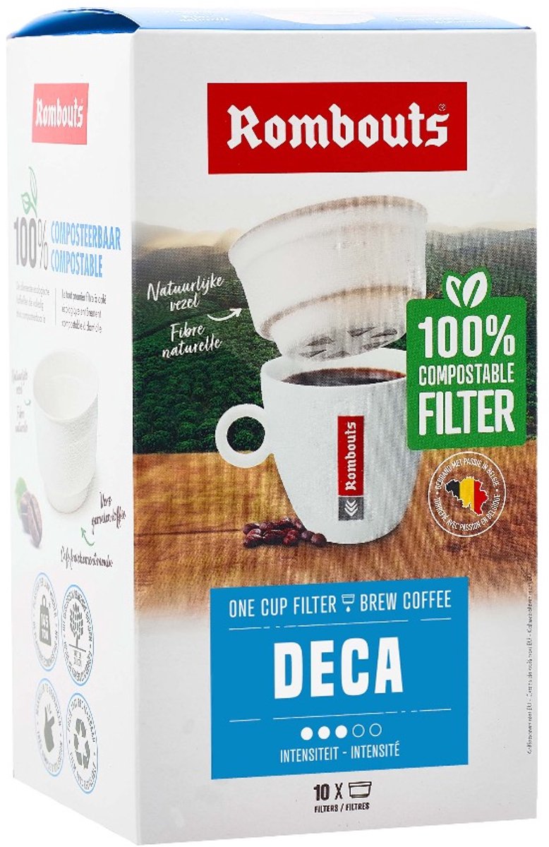 Rombouts - Koffie - 12 x Deca 10 filters