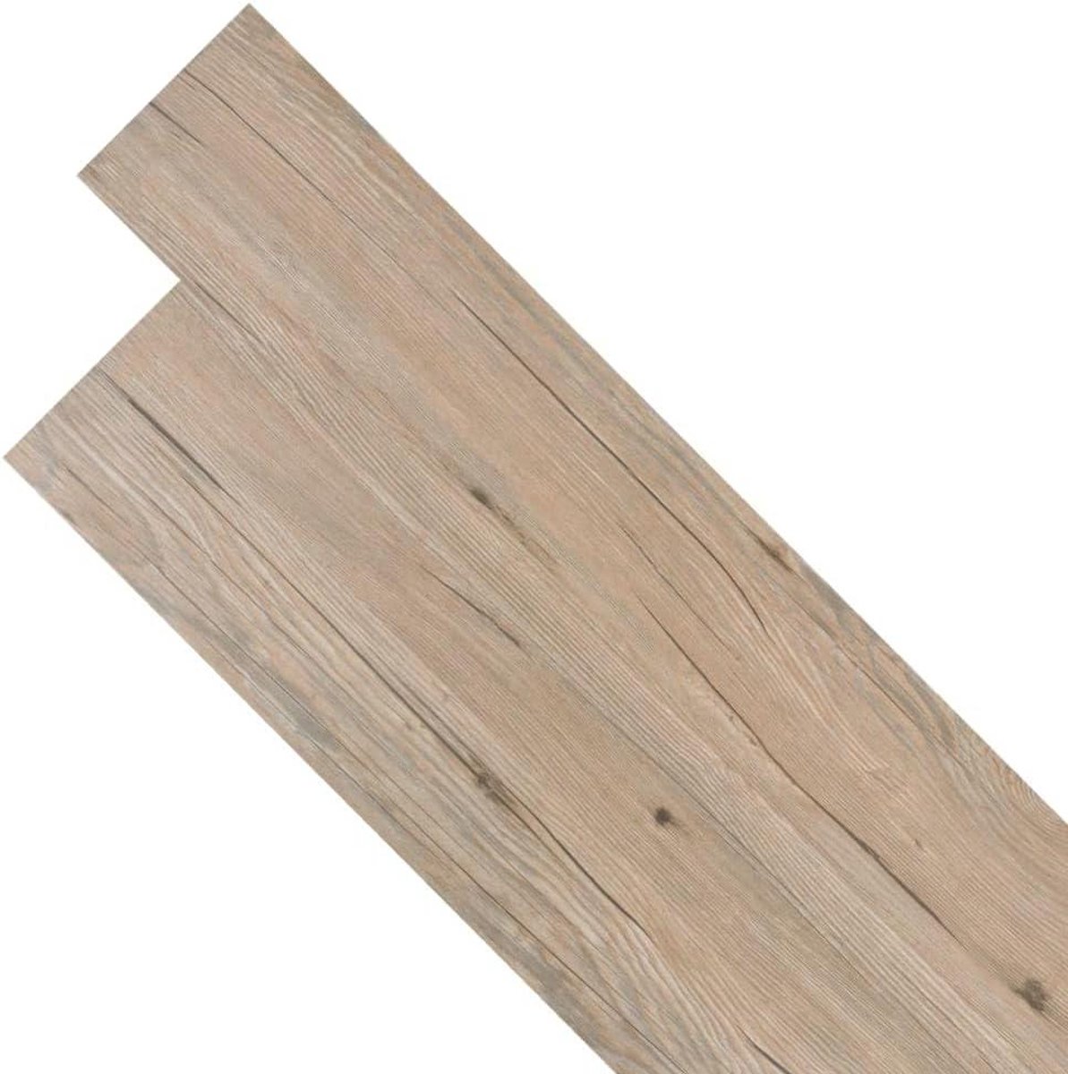 Zelfklevende vloerplanken - PVC vloer Laminaat - Vloer vernieuwen - Natuurlijke houtstructuur - 502 m² - Bruin