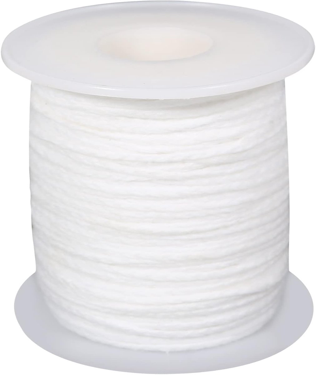 Lonten Voor Kaarsen,Candle Wick Roll,Kaarslont,Kaarslont Katoen,Lonten Voor Het Maken Van Kaarsen,Voor Het Maken Van Kaarsen,Doe-Het-Zelfkaarsen,Olielampen (A)