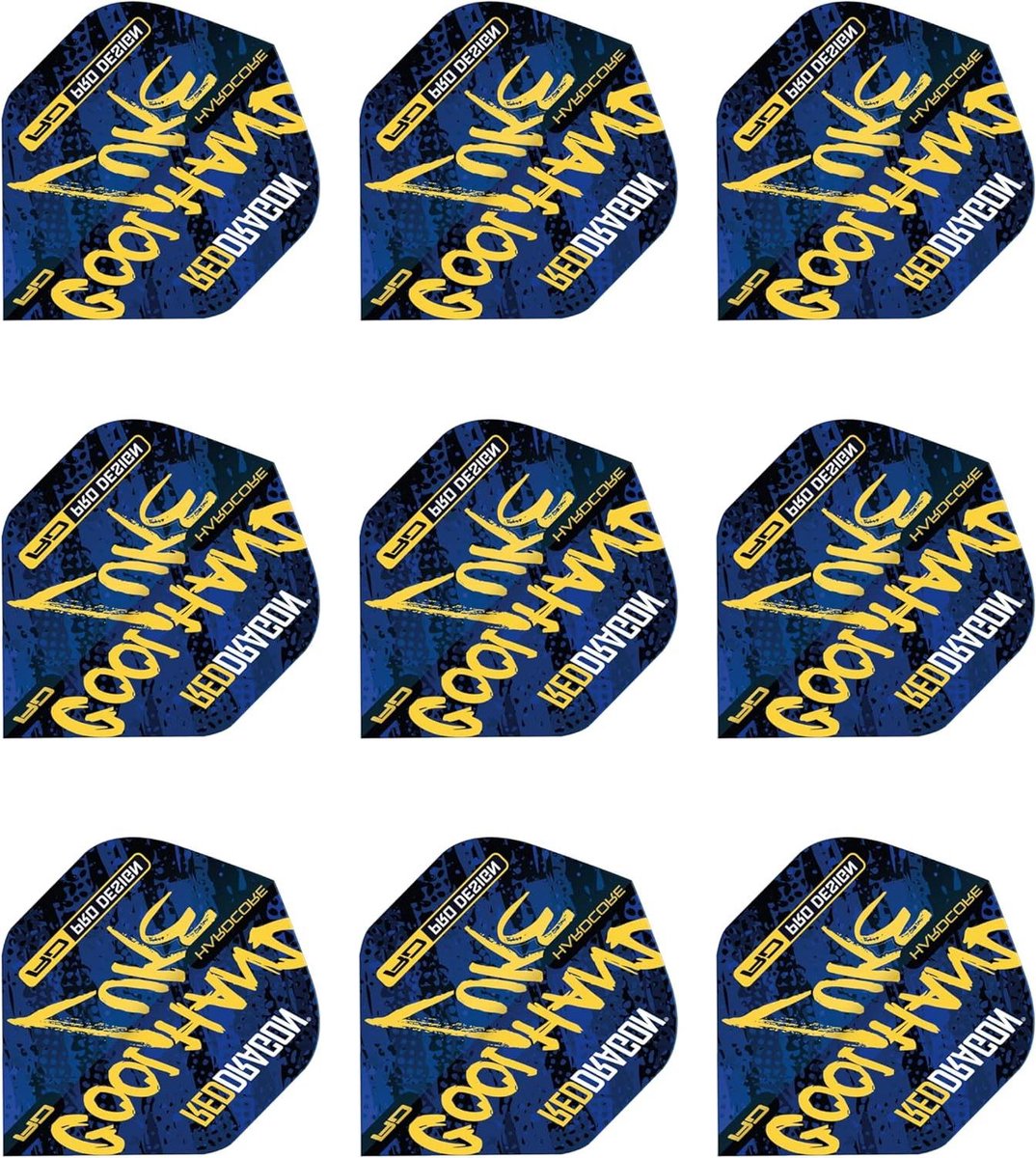 Dart Flights - Dart Vluchten - Darten - Extra Dikke Kwaliteit - 3 Sets - Blauw