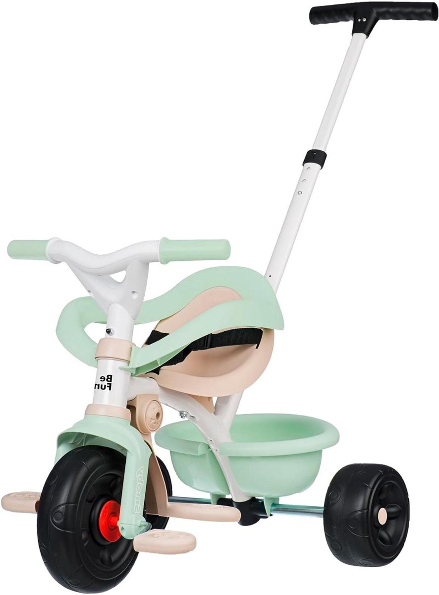 Driewieler - Loopfiets - Baby's Eerste Ritjes - 3-in-1 Groeiende - Vanaf 10 maanden - Groen