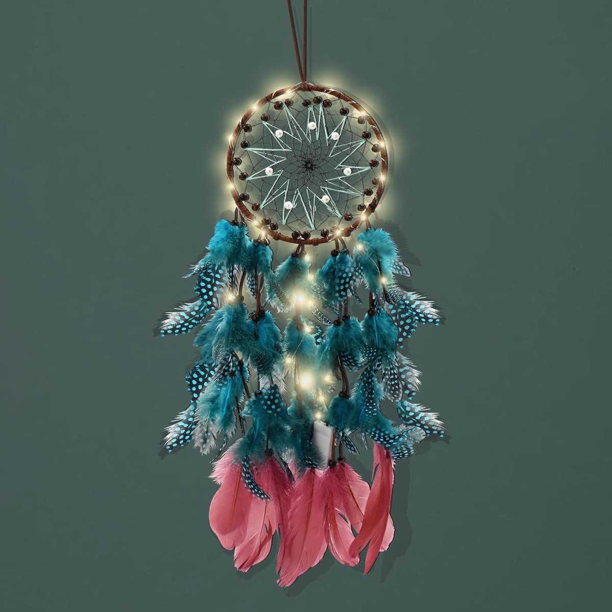 led-dromenvanger, wanddecoratie voor slaapkamer, meisjeskamer, hangend decor, boho-muurkunst voor slaapkamer, tienergeschenken, ornamenten voor slaapkamer