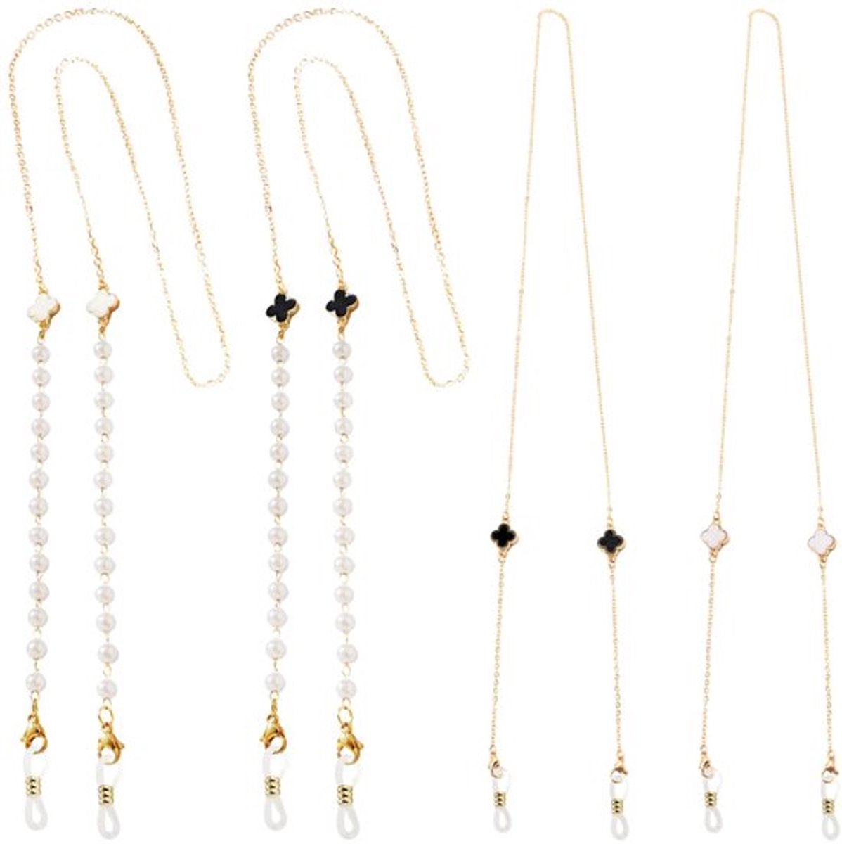 Solidchoice - Dailygoody - Zonnebrilketting - Antislip Glazen Touw