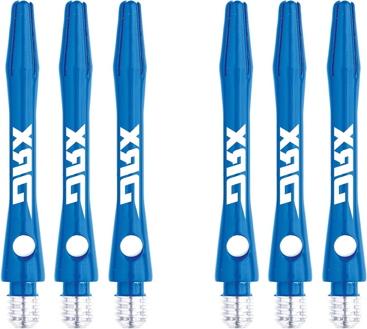 Dartstelen Aluminium - Dart Schachten - Darten - DRX Gecoat - 36 mm - Blauw
