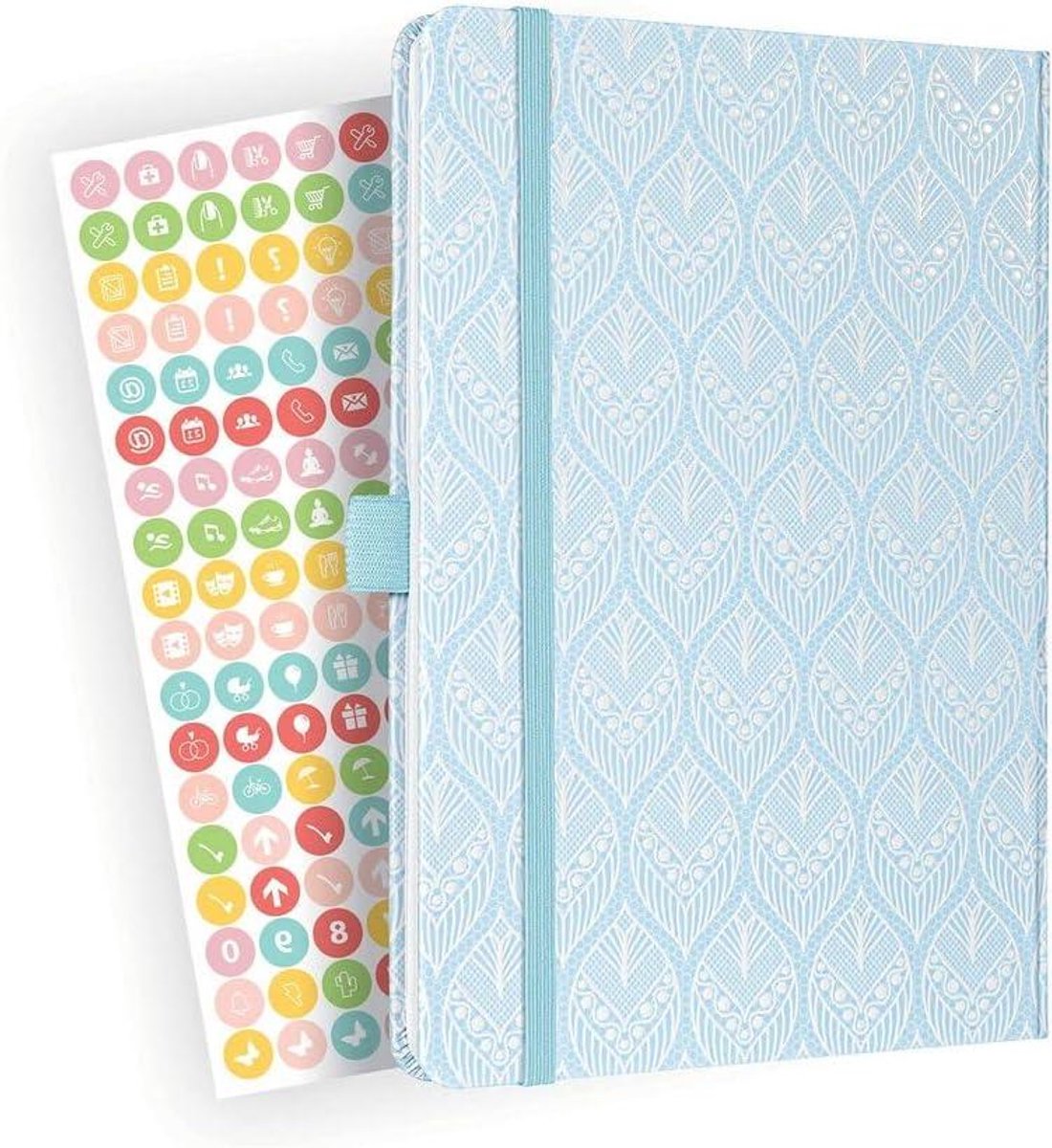 Weekplanner 2022 - Agenda Afsprakenboek - Dagelijkse Planning - Stijlvol Design - 135 x 203 cm - Blauw